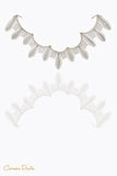 Collar Babero Plateado - CarmenDauta